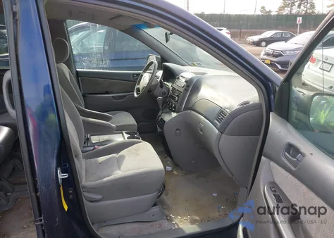 2007 Toyota Sienna Le из США, поврежденный, VIN 5TDZK23C47S003204